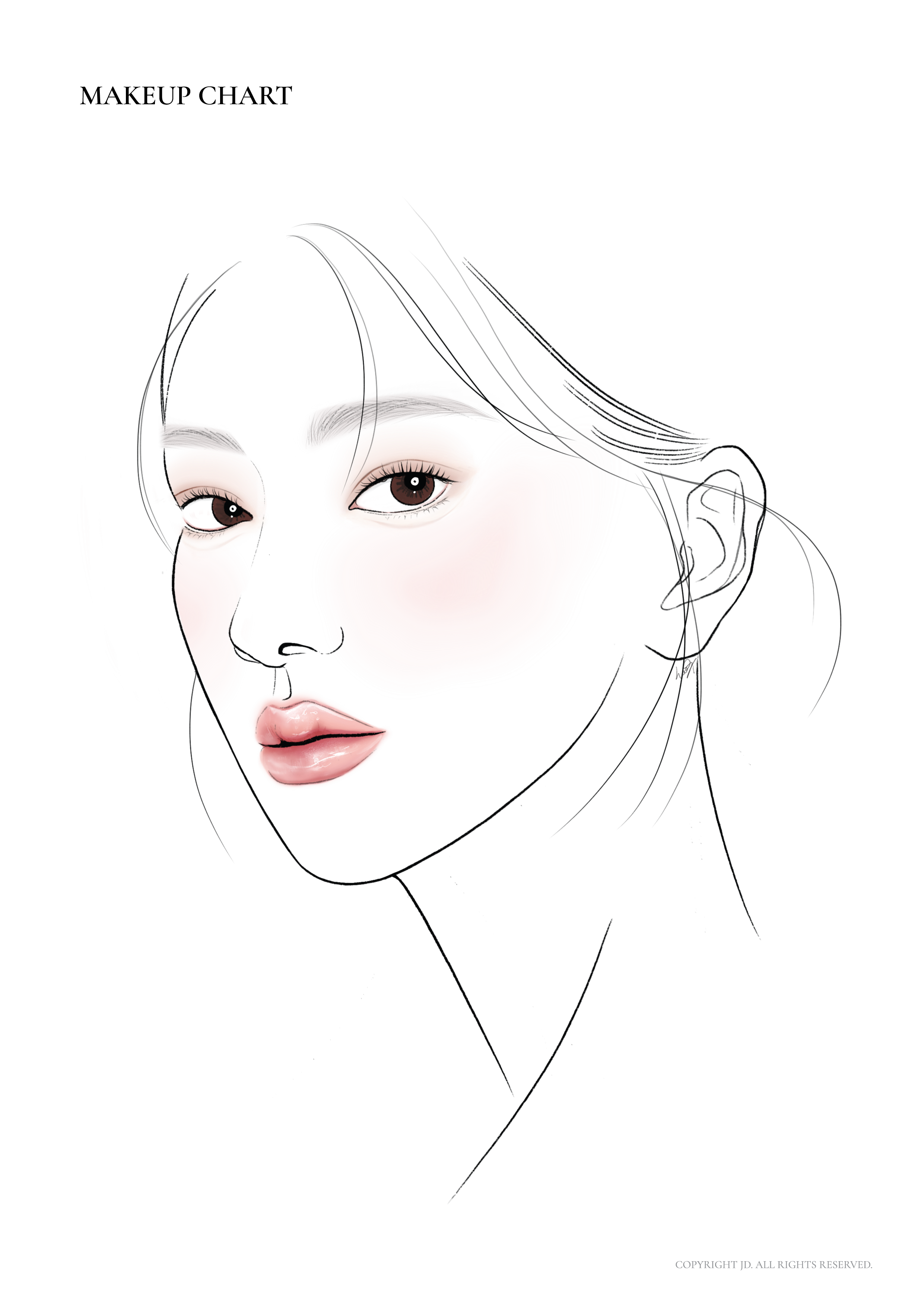no06 face chart